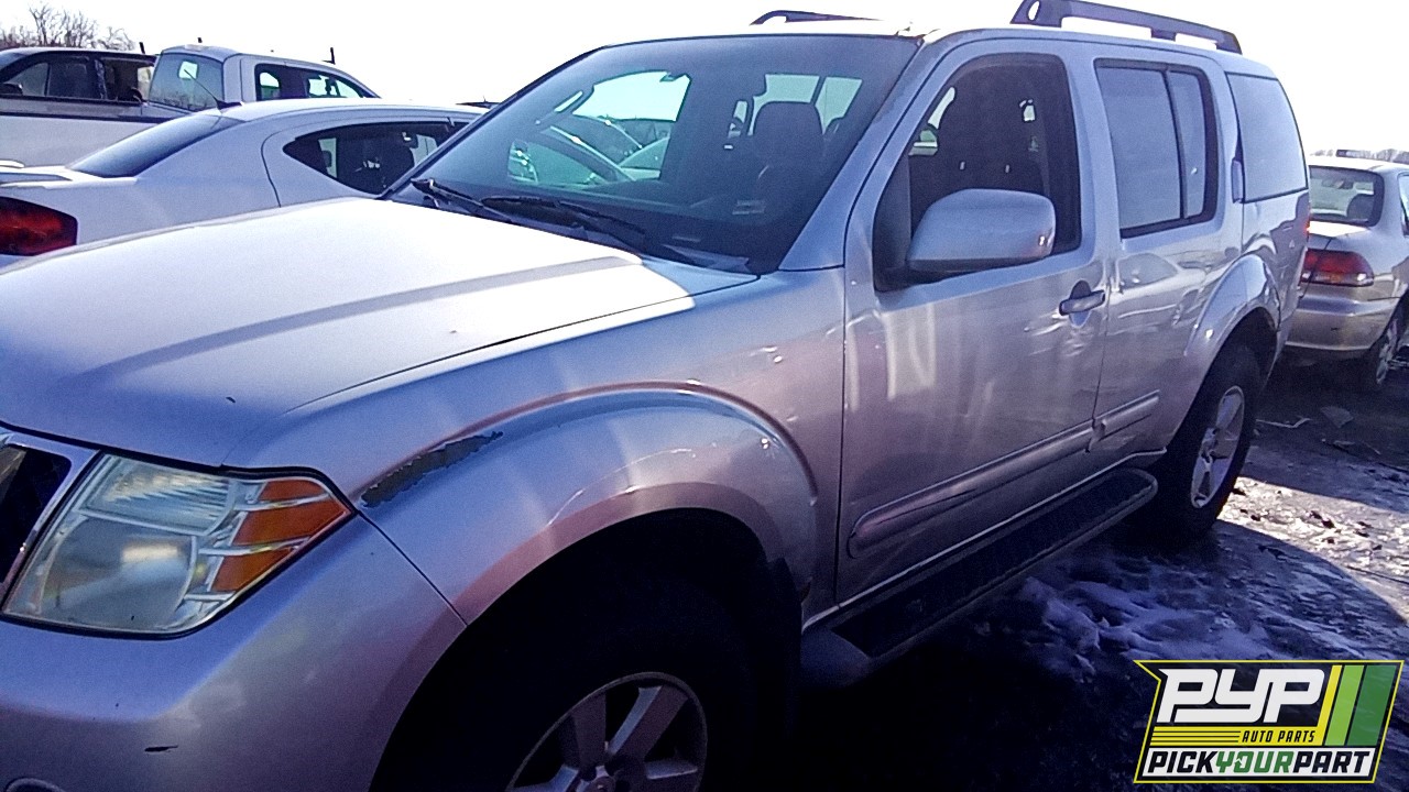 2009 NISSAN PATHFINDER partes disponibles