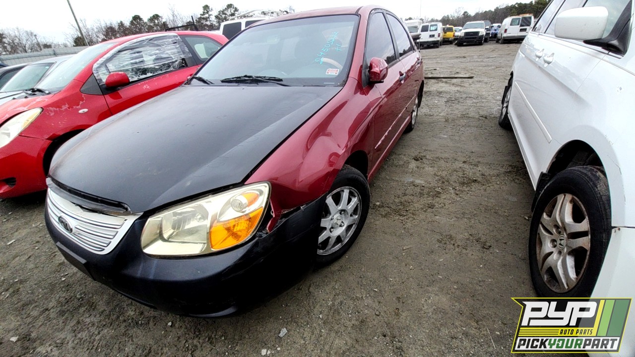 2009 KIA SPECTRA available for parts