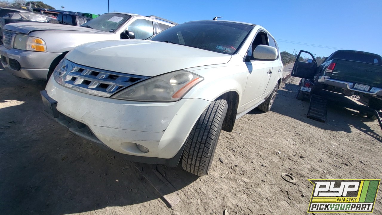 2004 NISSAN MURANO partes disponibles