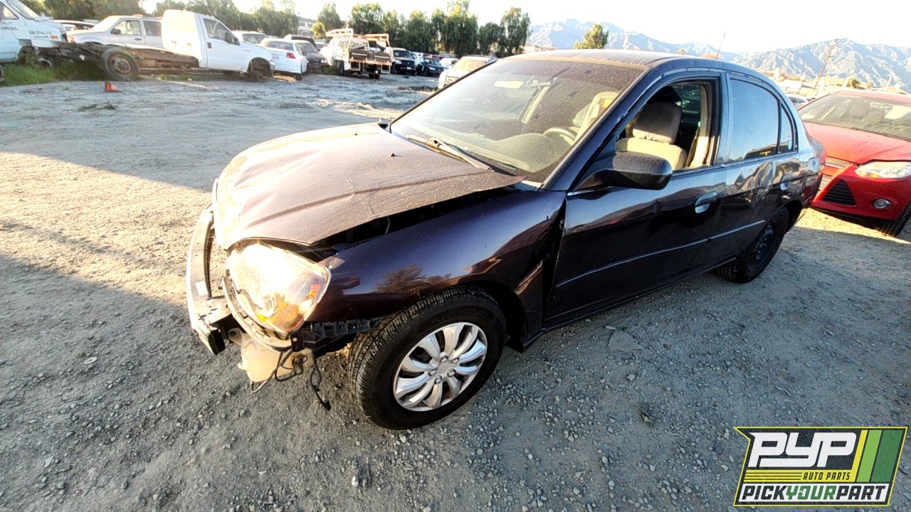 2001 HONDA CIVIC partes disponibles