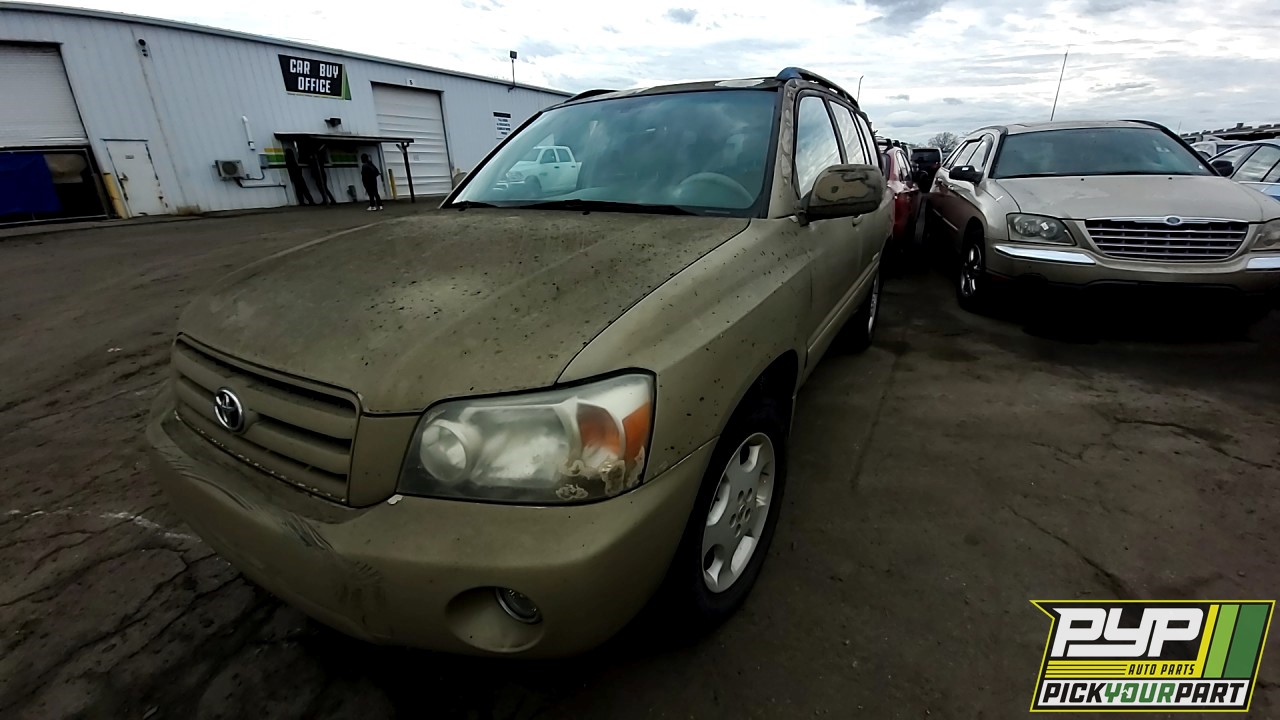 2007 TOYOTA HIGHLANDER partes disponibles