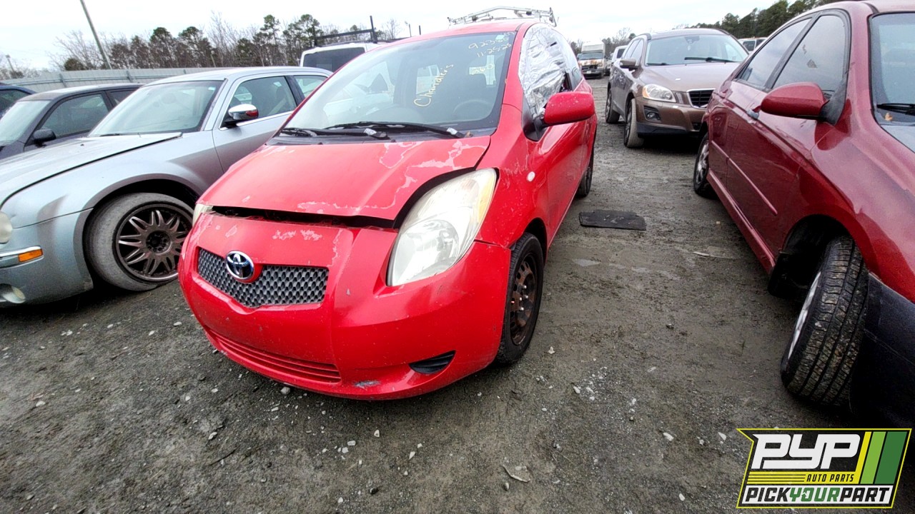 2007 TOYOTA YARIS partes disponibles