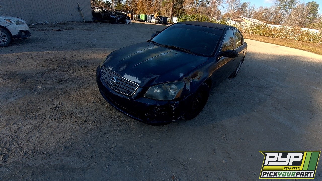 2005 NISSAN ALTIMA partes disponibles