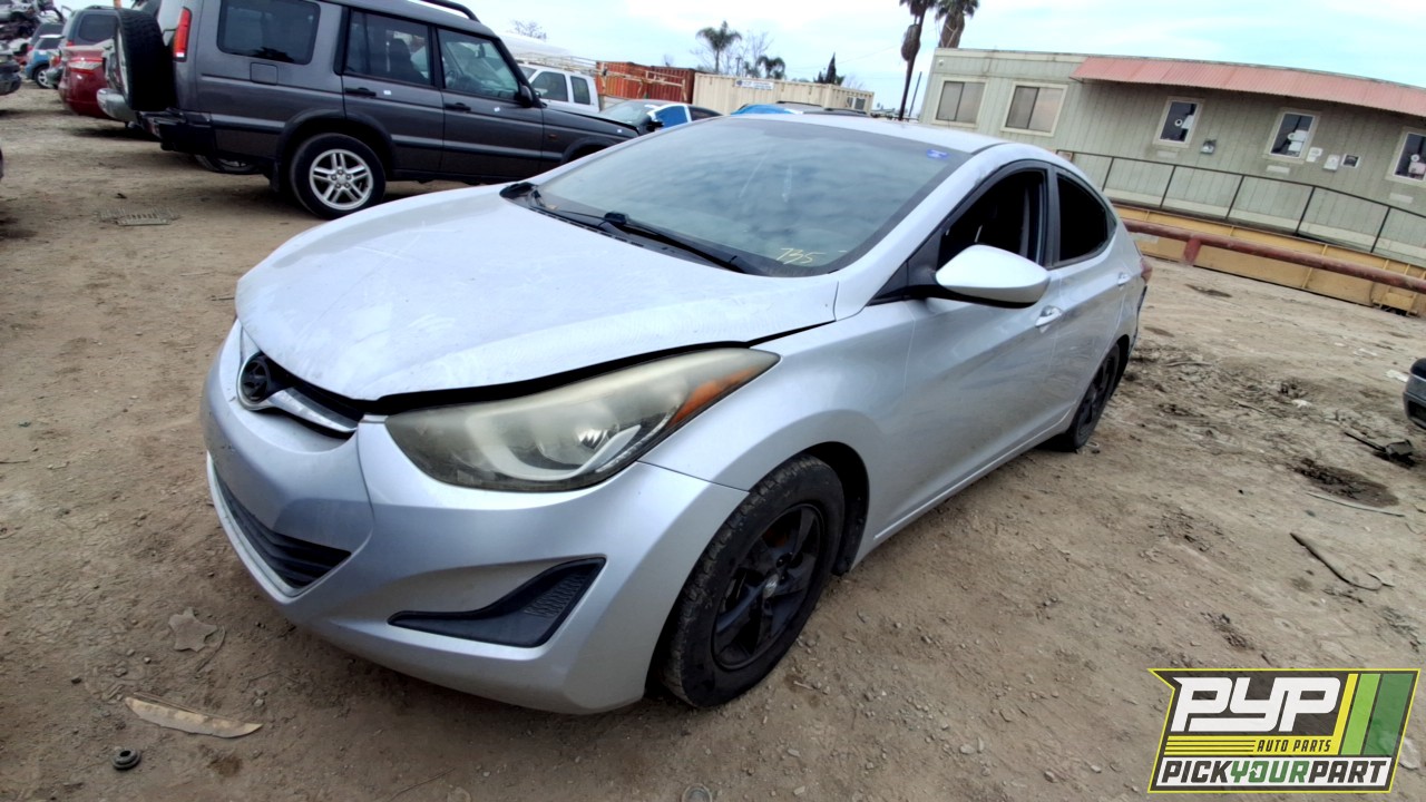 2014 HYUNDAI ELANTRA partes disponibles