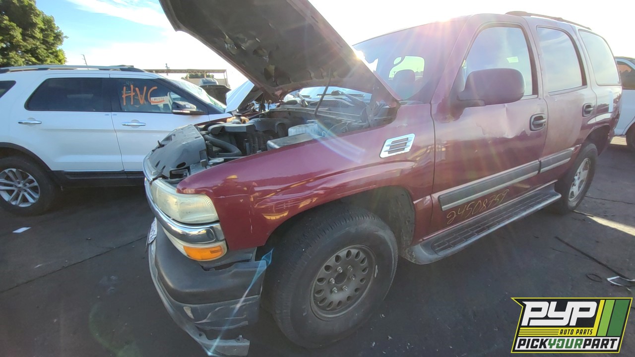 2004 CHEVROLET TAHOE available for parts