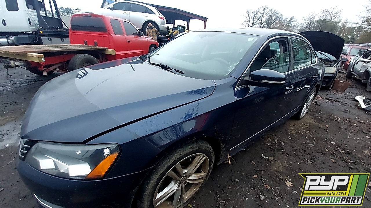 2013 VOLKSWAGEN PASSAT available for parts