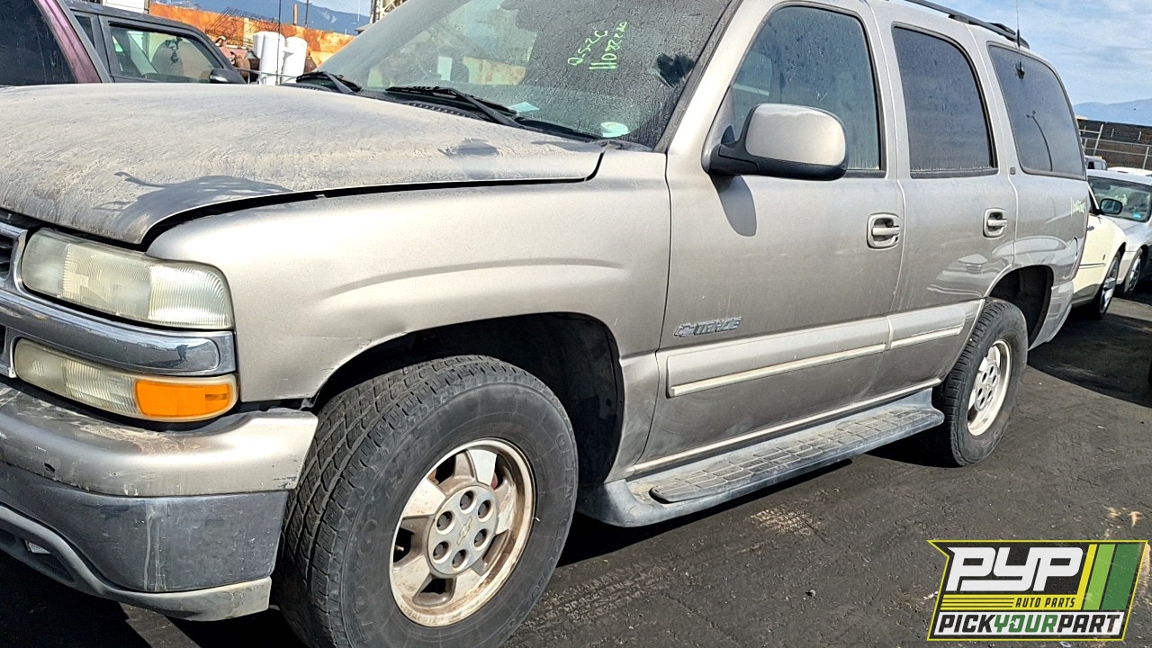 2001 CHEVROLET TAHOE partes disponibles