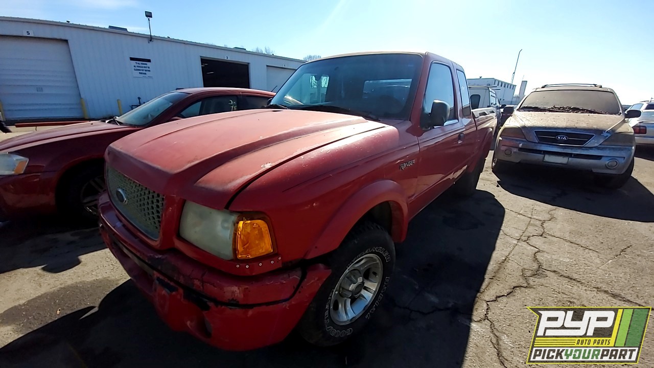 2001 FORD RANGER partes disponibles