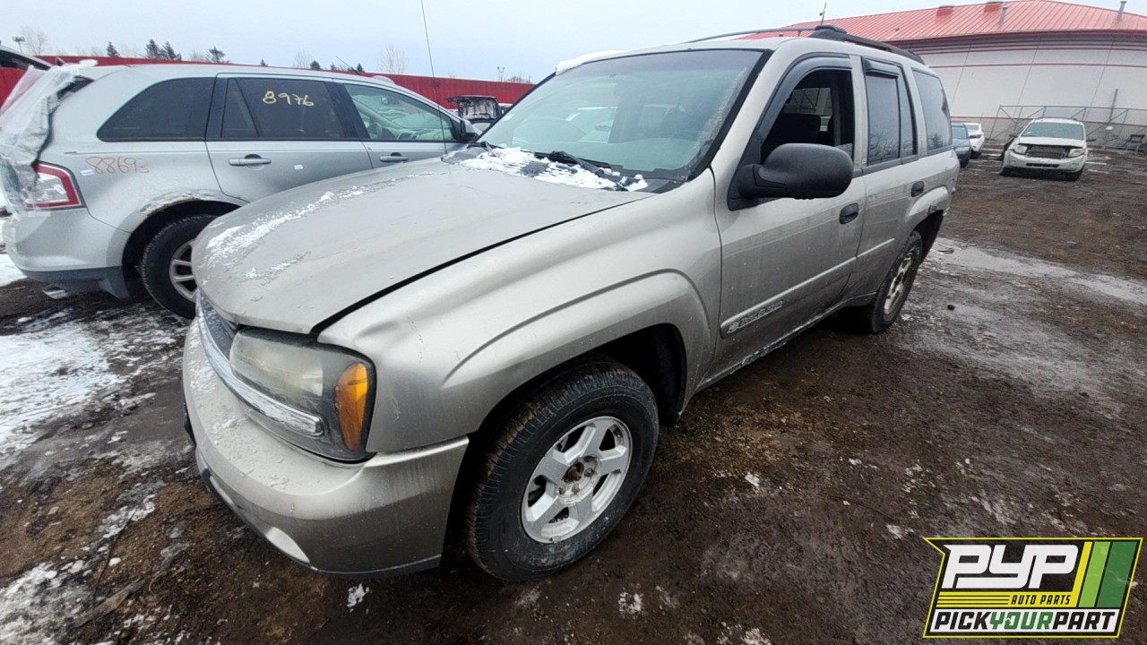 2002 CHEVROLET TRAILBLAZER available for parts