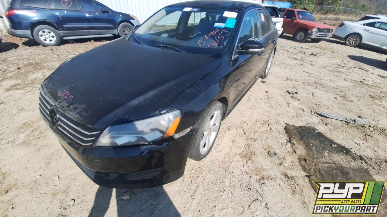 2013 VOLKSWAGEN PASSAT available for parts