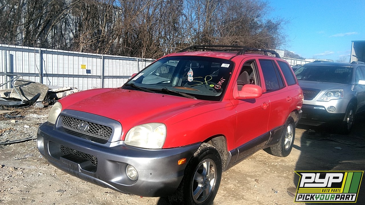 2004 HYUNDAI SANTA FE available for parts