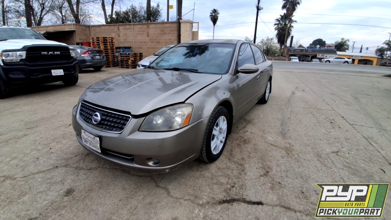 2006 NISSAN ALTIMA partes disponibles