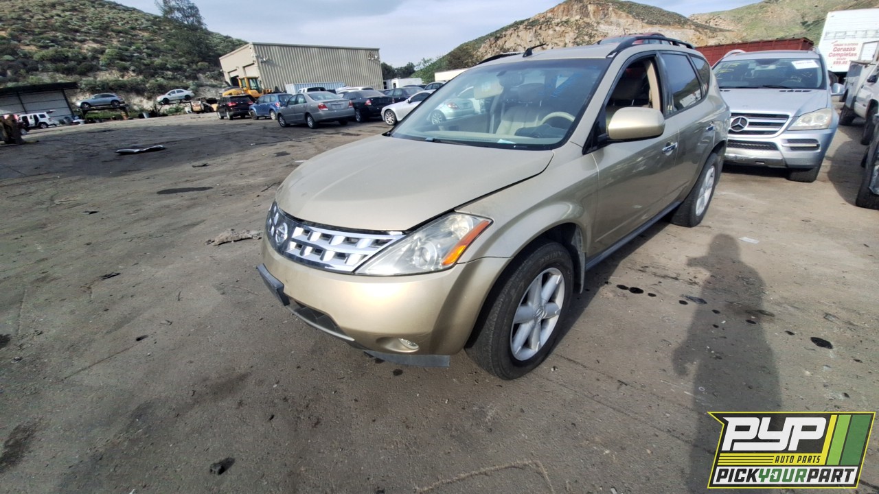 2005 NISSAN MURANO available for parts