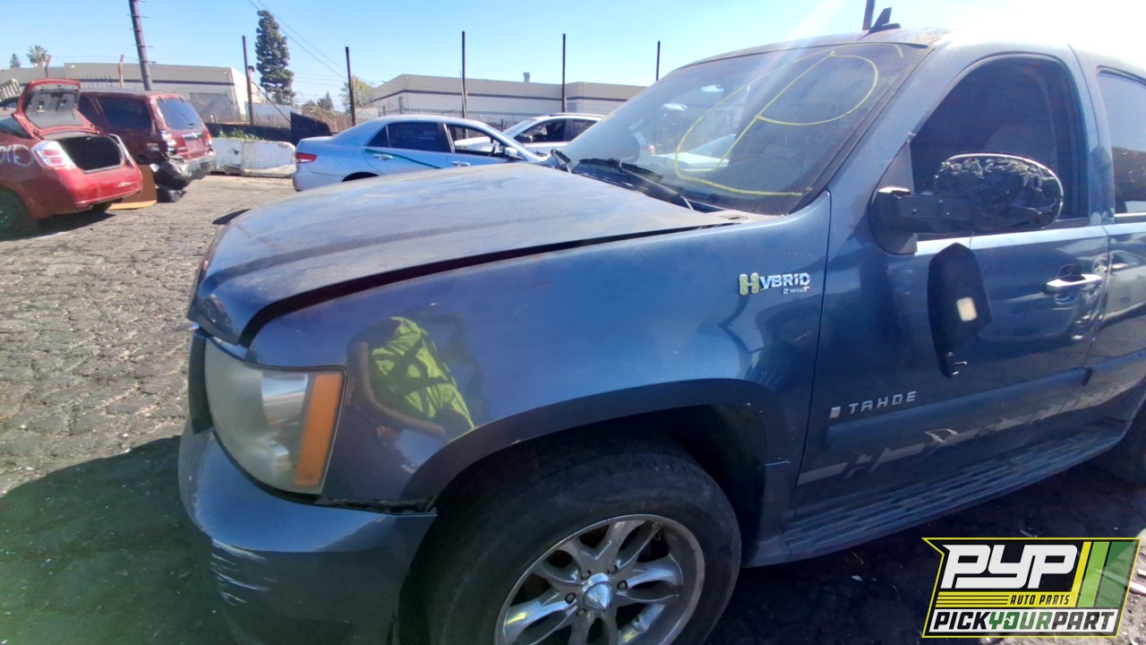 2009 CHEVROLET TAHOE partes disponibles