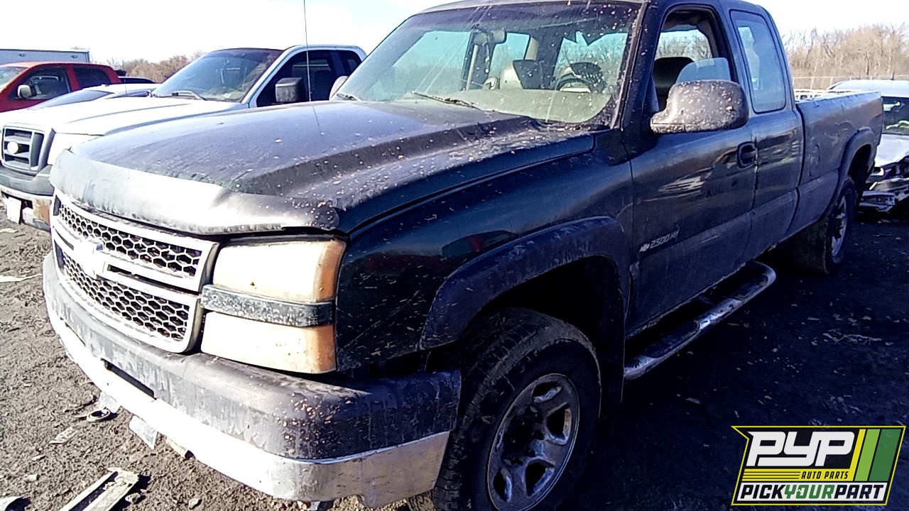 2006 CHEVROLET SILVERADO 2500 HD partes disponibles