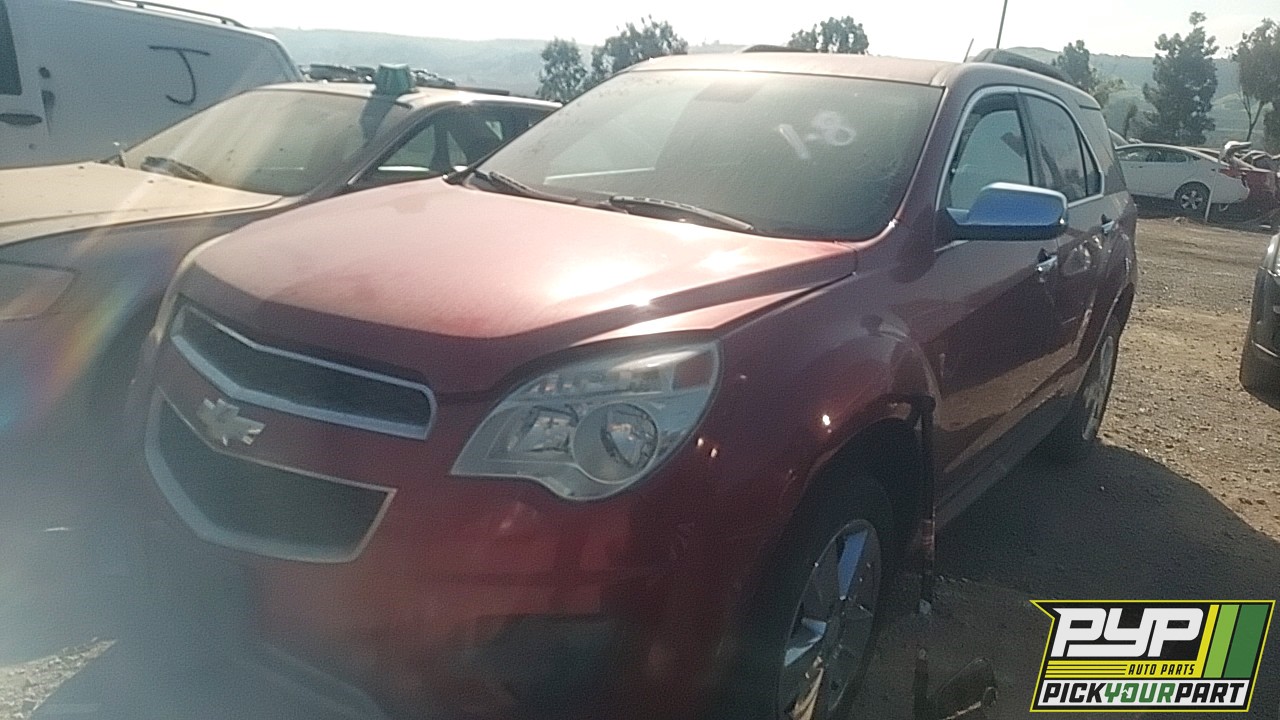 2013 CHEVROLET EQUINOX partes disponibles