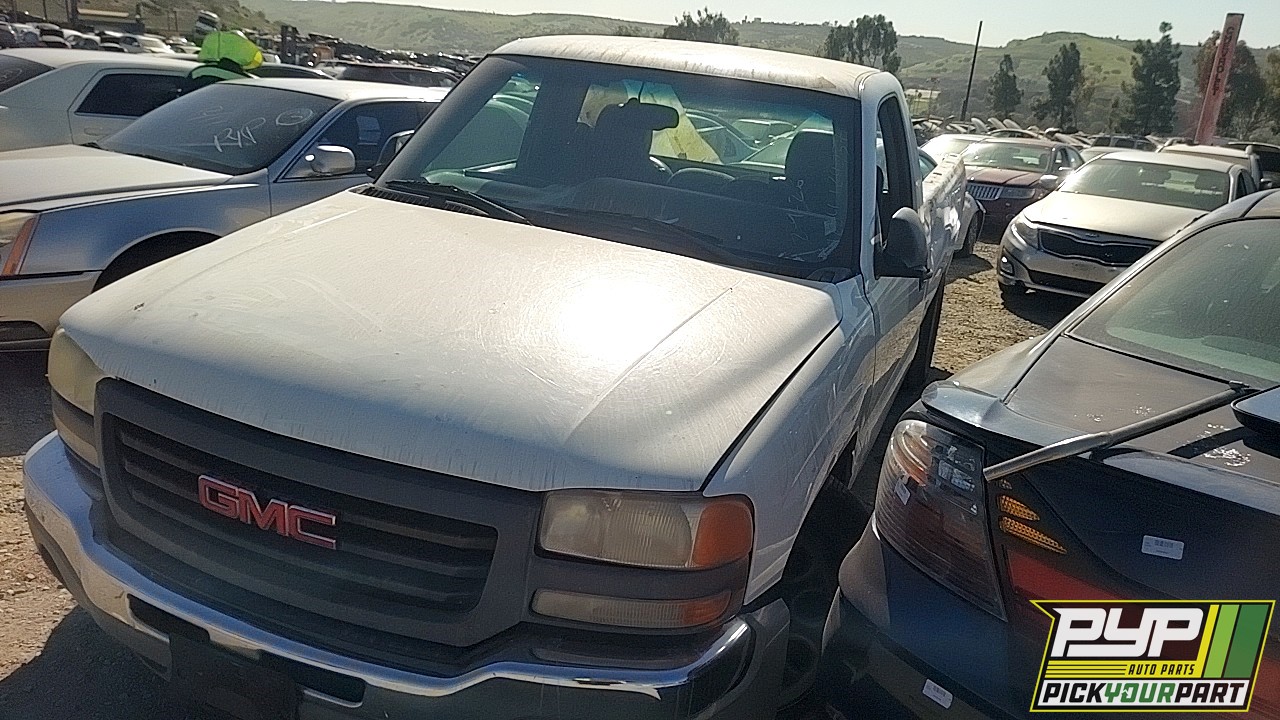 2006 GMC SIERRA 1500 partes disponibles