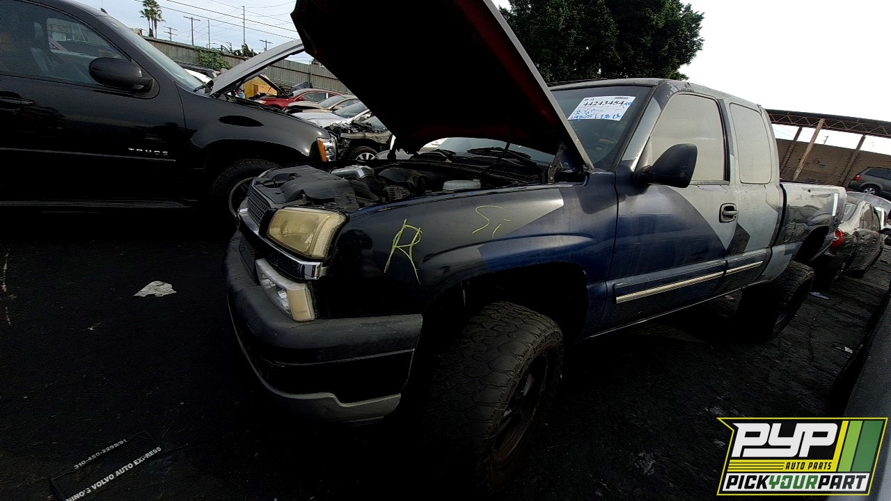 2004 CHEVROLET SILVERADO 1500 available for parts