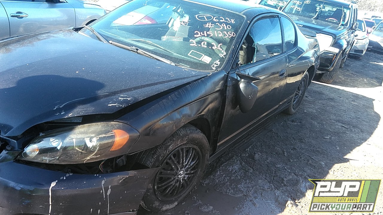 2006 CHEVROLET MONTE CARLO available for parts