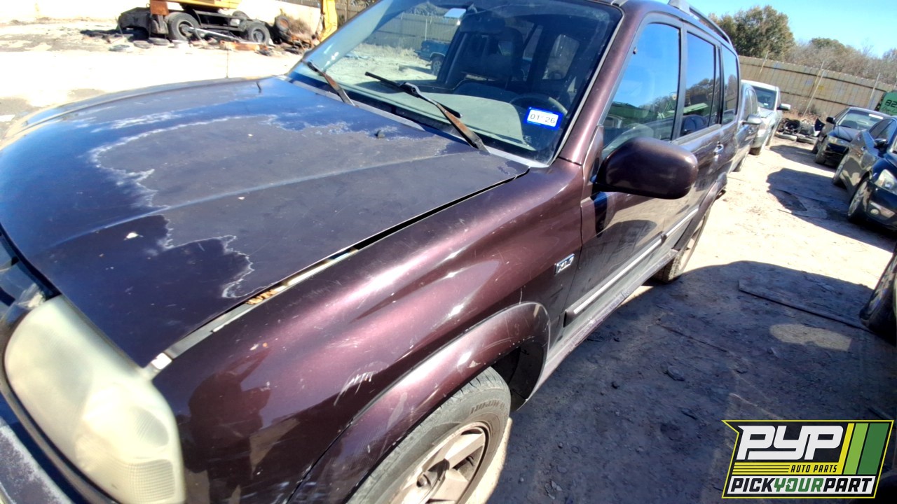 2002 SUZUKI XL-7 partes disponibles