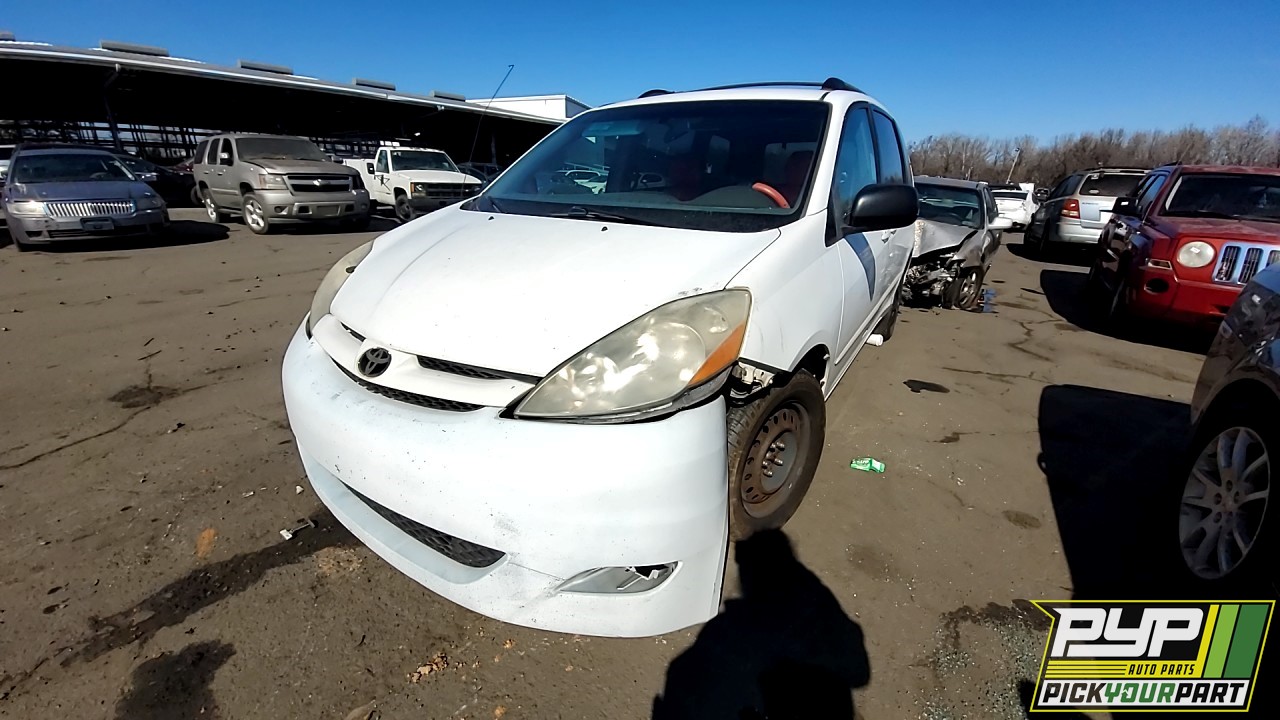 2007 TOYOTA SIENNA partes disponibles