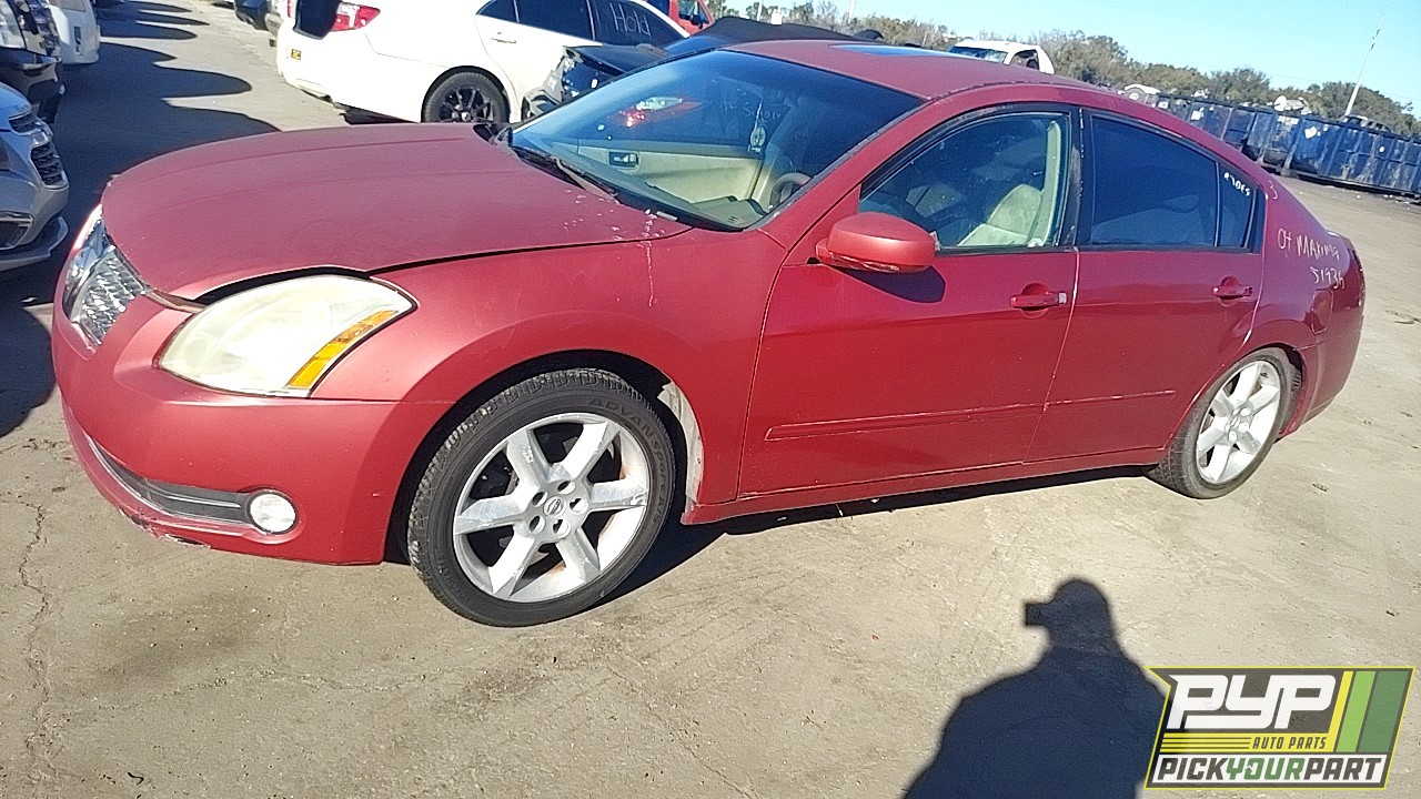 2004 NISSAN MAXIMA partes disponibles