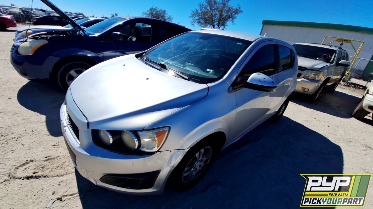 2012 CHEVROLET SONIC available for parts