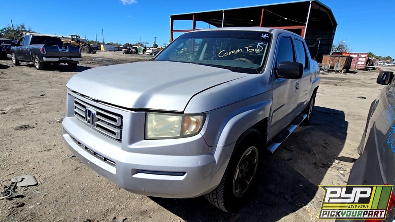 2007 HONDA RIDGELINE partes disponibles