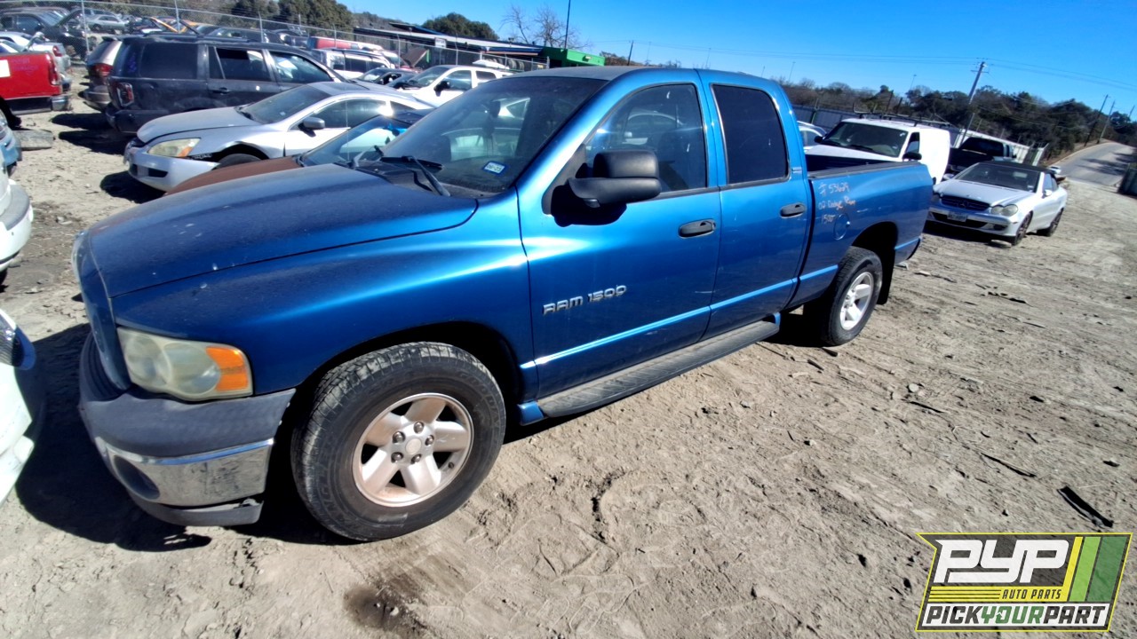 2002 DODGE RAM 1500 partes disponibles