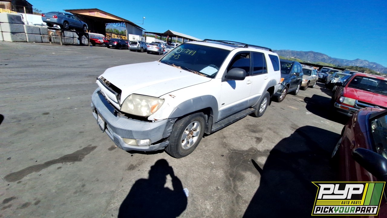 2003 TOYOTA 4RUNNER partes disponibles