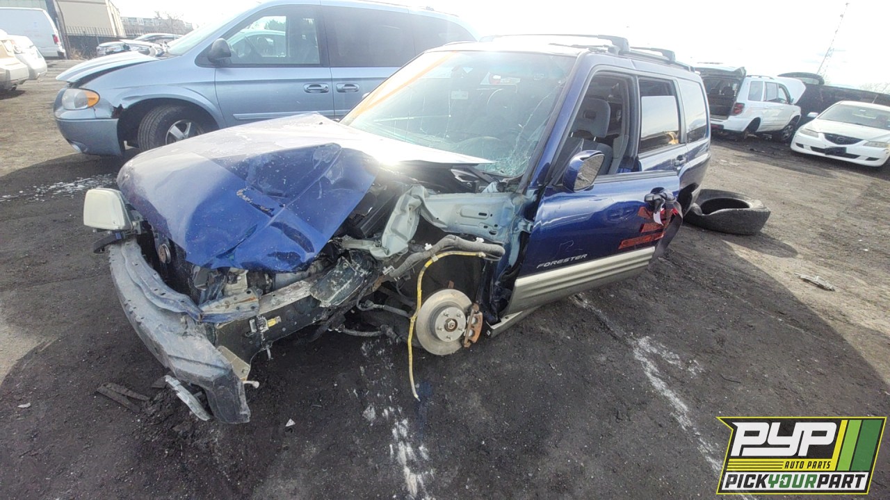 2001 SUBARU FORESTER partes disponibles