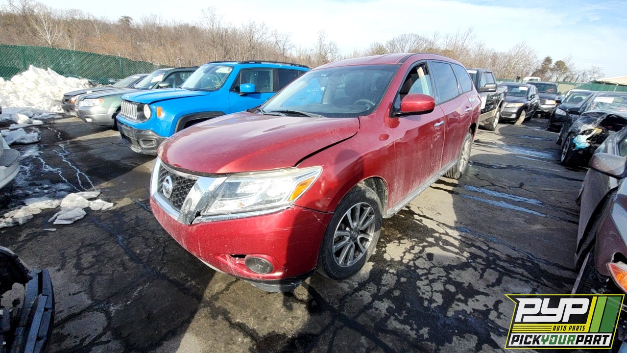 2014 NISSAN PATHFINDER partes disponibles