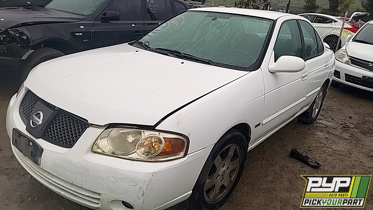 2005 NISSAN SENTRA partes disponibles