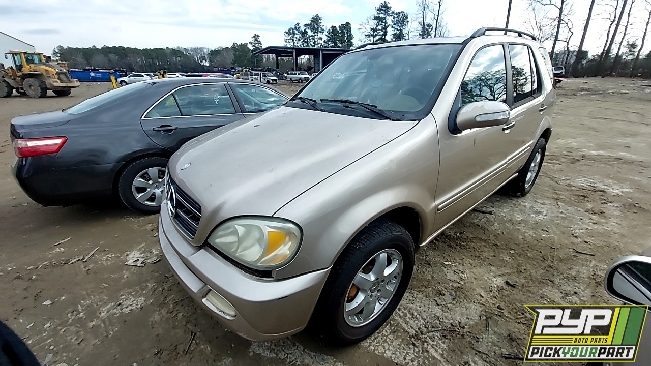 2002 MERCEDES-BENZ ML500 available for parts