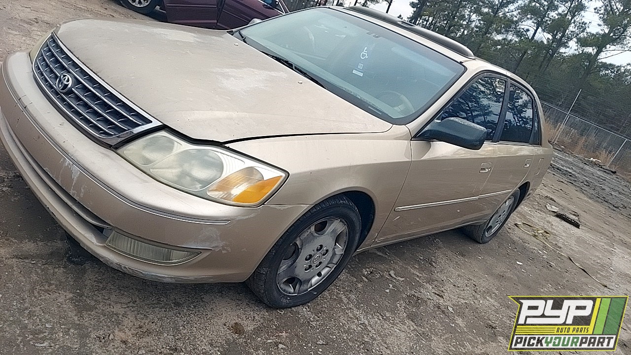 2003 TOYOTA AVALON partes disponibles