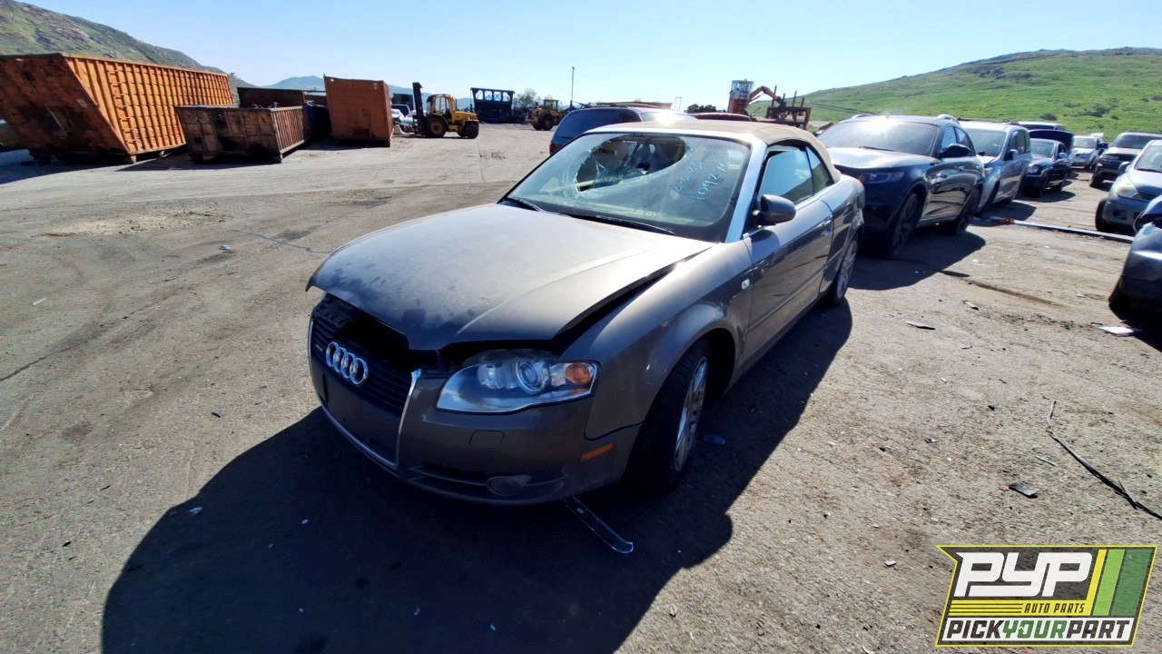 2007 AUDI A4 QUATTRO partes disponibles