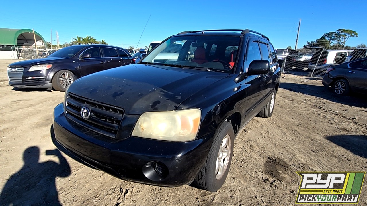2005 TOYOTA HIGHLANDER partes disponibles