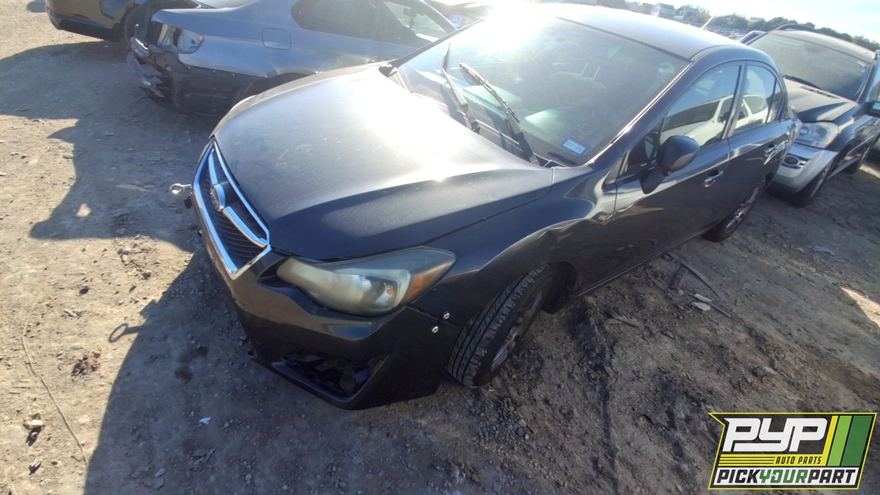 2015 SUBARU IMPREZA available for parts