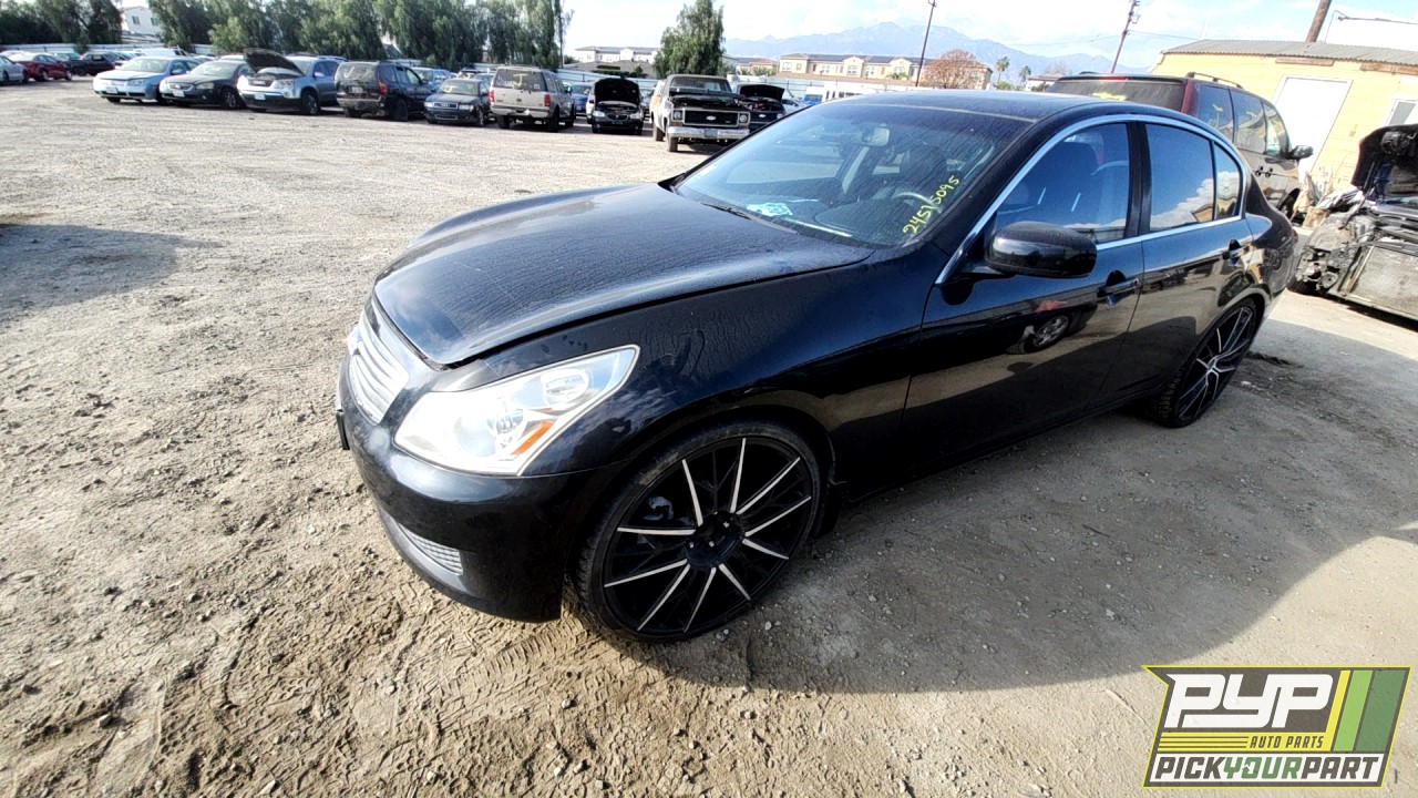 2008 INFINITI G35 partes disponibles