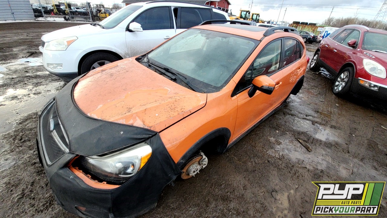 2015 SUBARU XV CROSSTREK available for parts
