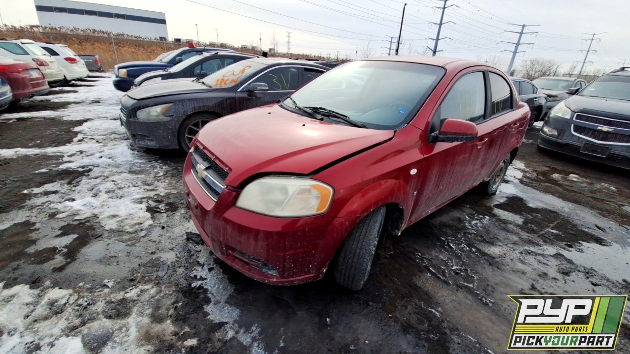 2008 CHEVROLET AVEO available for parts