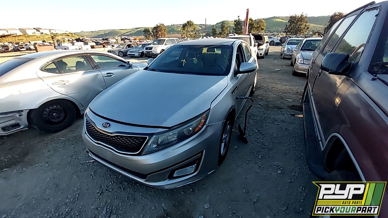 2014 KIA OPTIMA partes disponibles