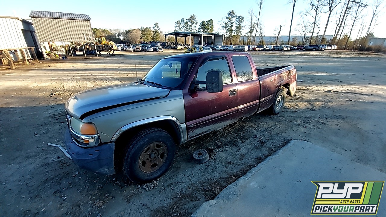 2002 GMC SIERRA 1500 available for parts