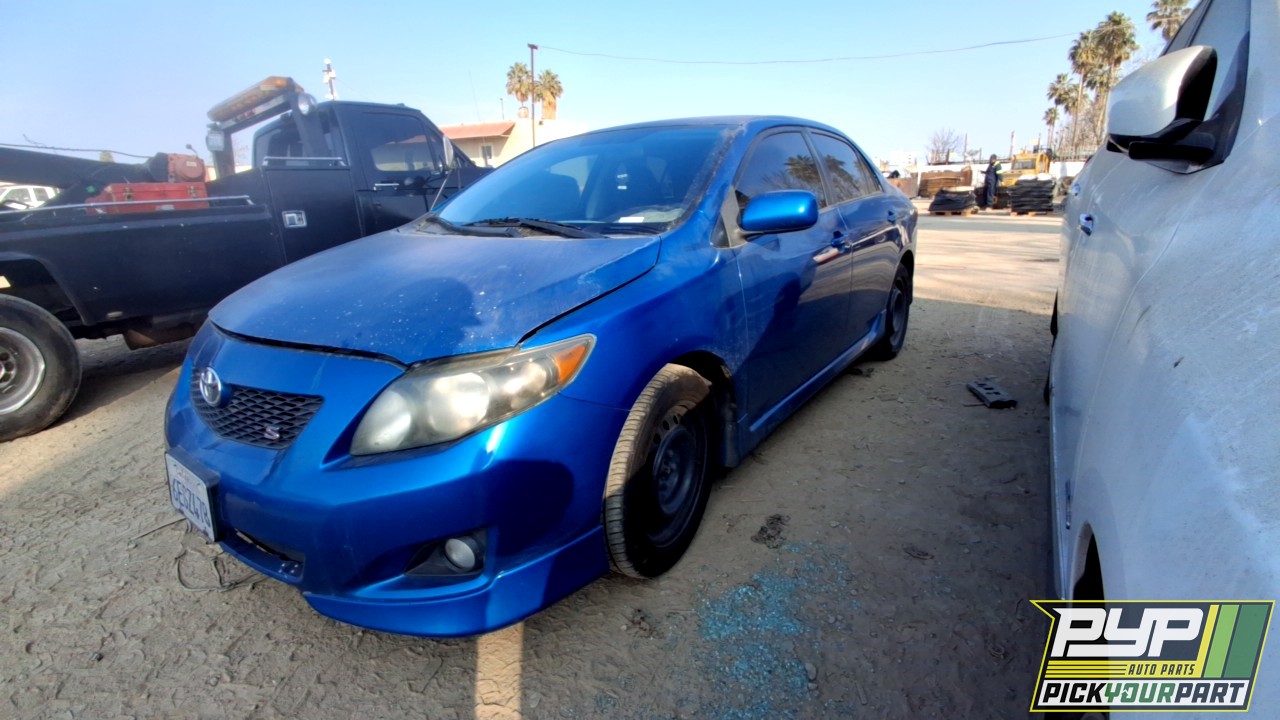 2009 TOYOTA COROLLA available for parts