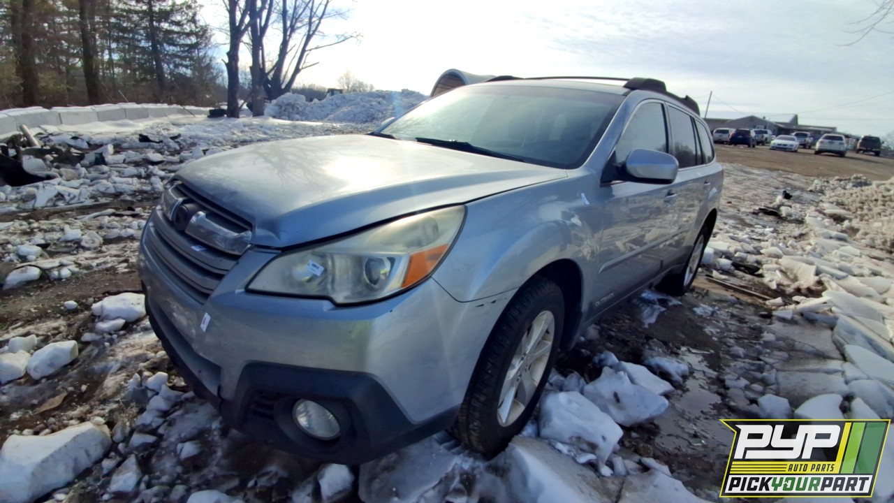 2013 SUBARU OUTBACK partes disponibles