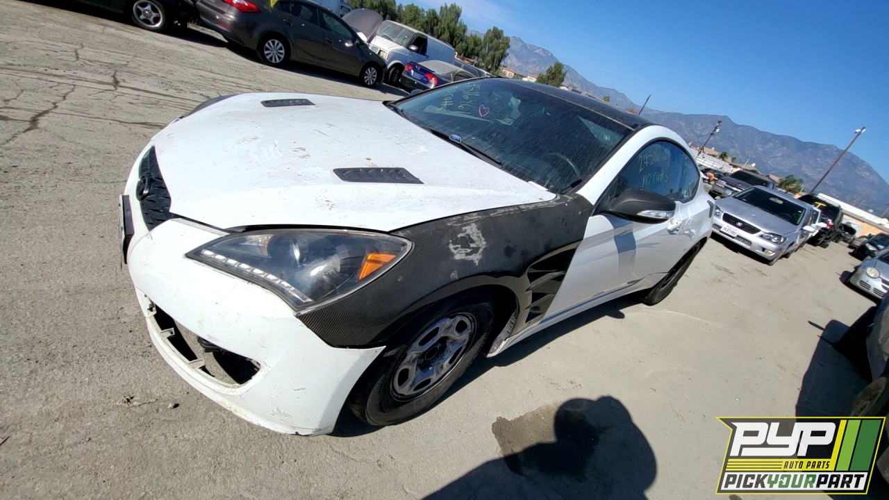 2010 HYUNDAI GENESIS COUPE partes disponibles