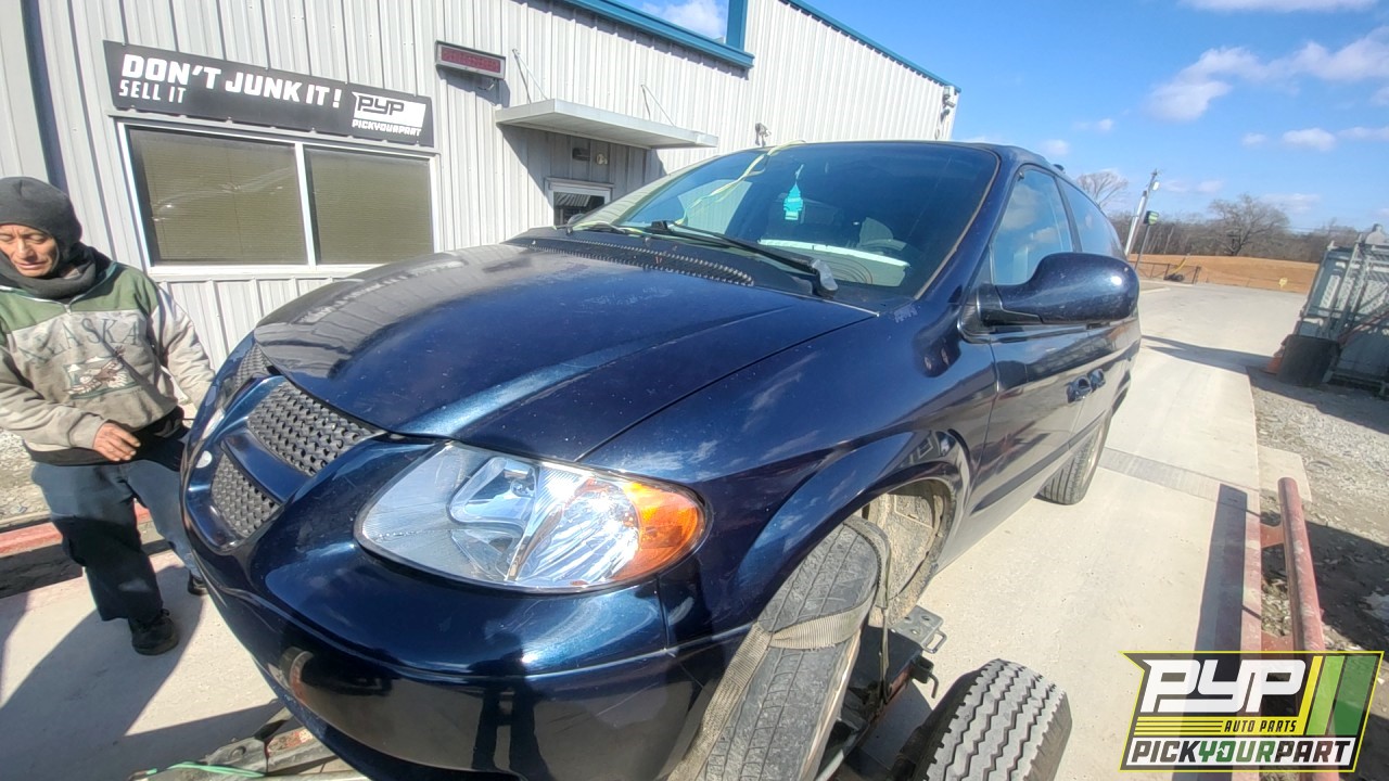 2002 DODGE GRAND CARAVAN partes disponibles