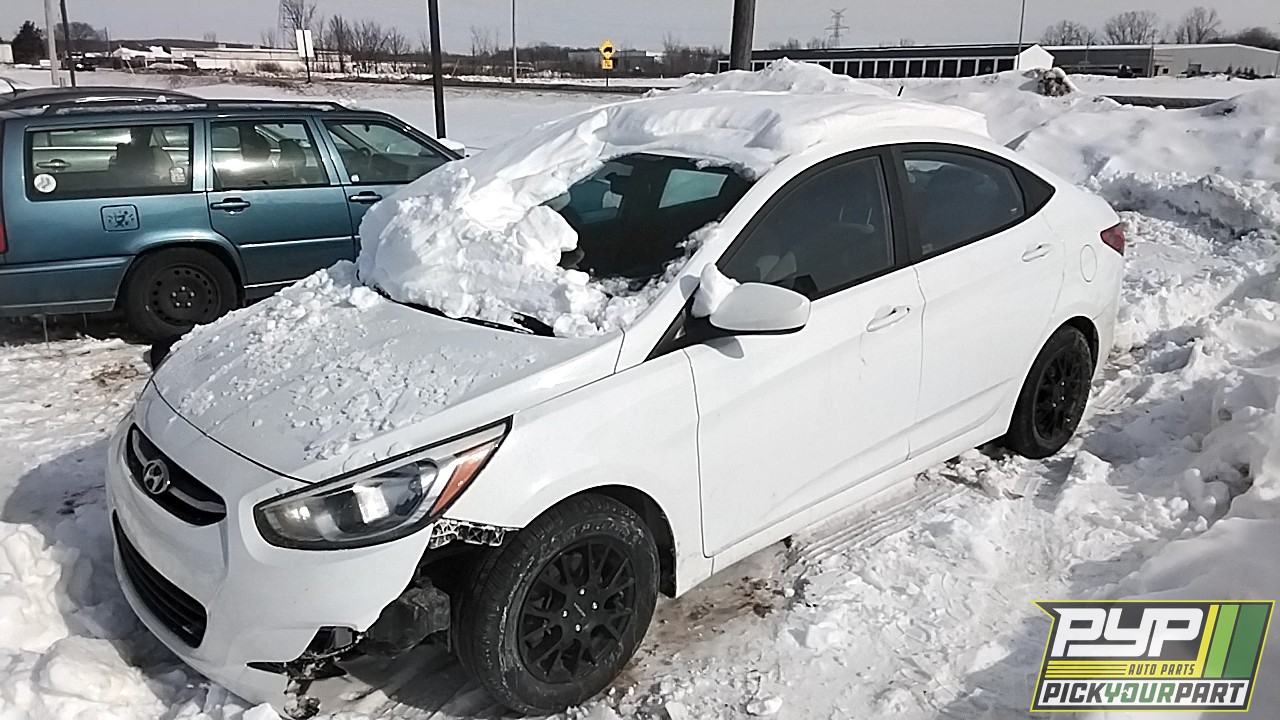 2017 HYUNDAI ACCENT partes disponibles