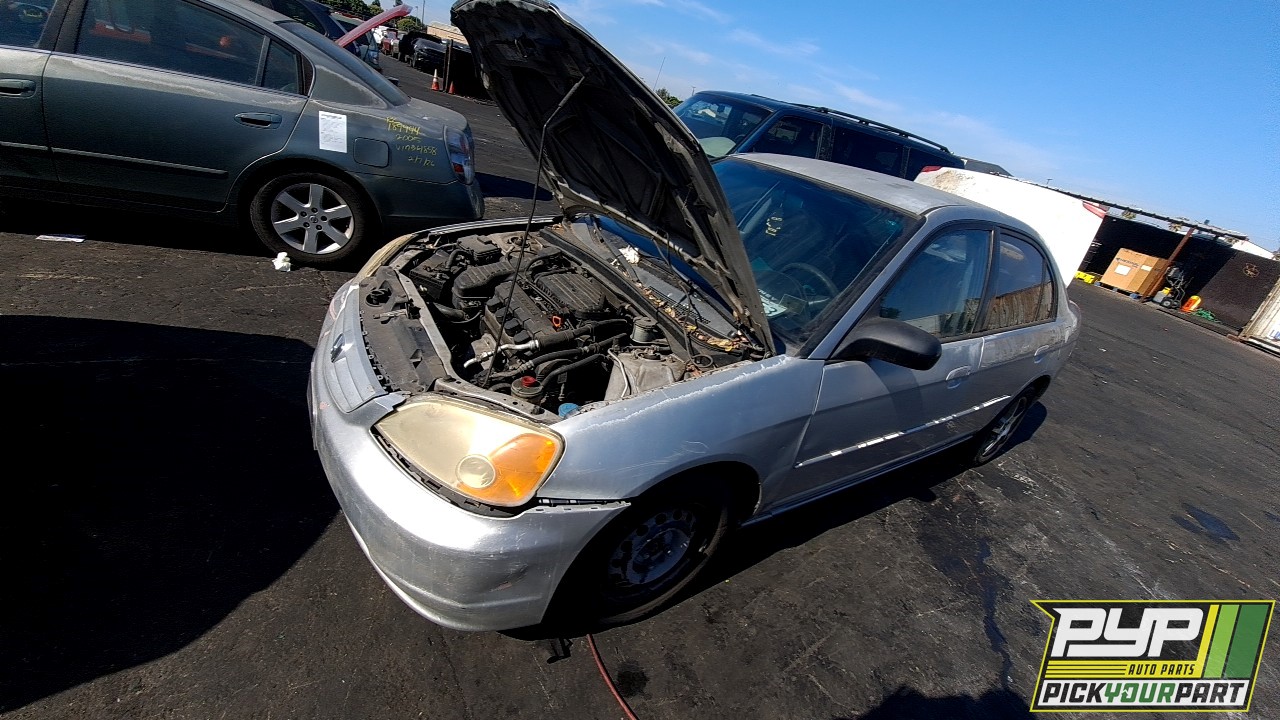 2002 HONDA CIVIC available for parts