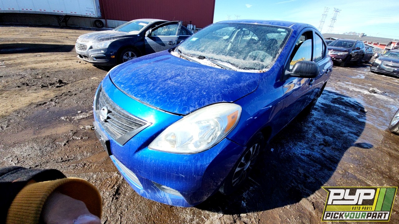 2012 NISSAN VERSA partes disponibles